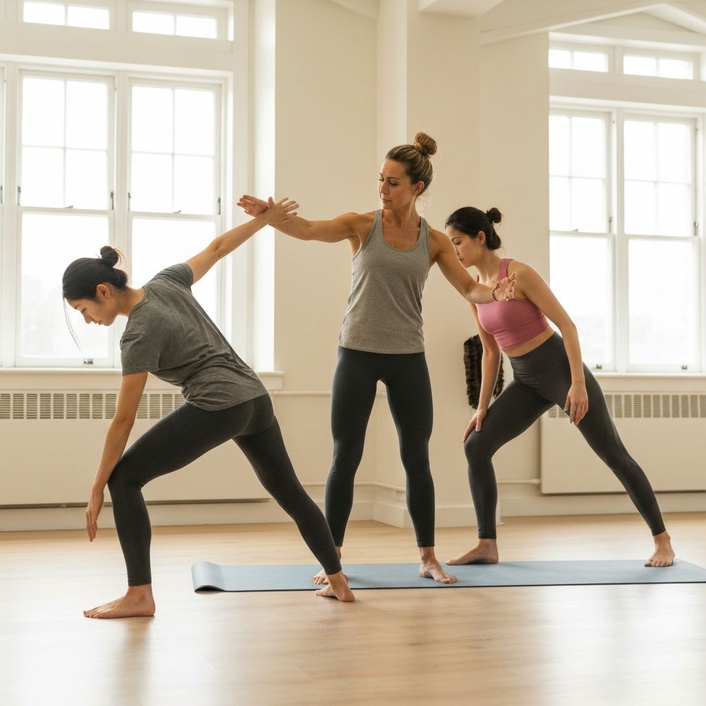 Instruktoren bei der Arbeit